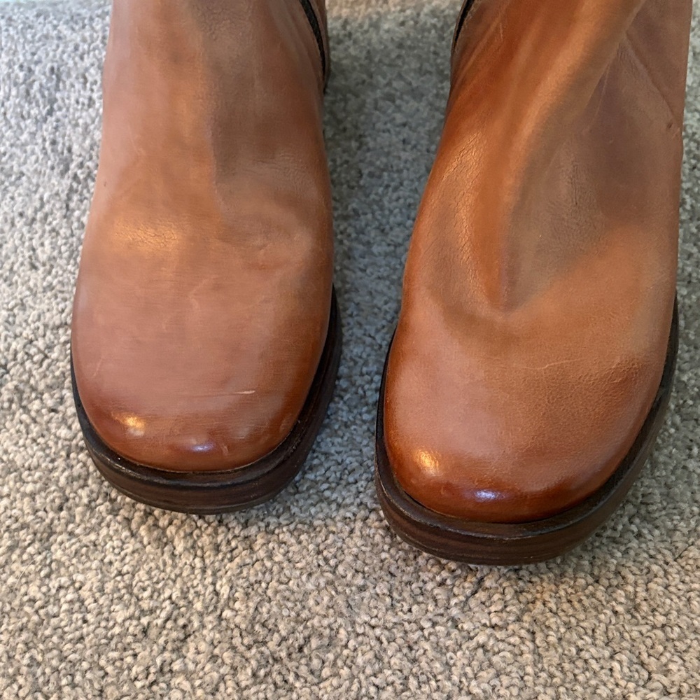 A.S. 98 Porter ankle boots in calvados Brown. Handmade in Italy. NWT. Sz 37. - Picture 2 of 9